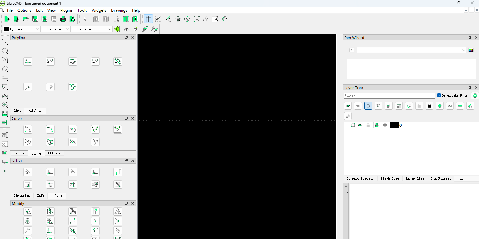 LibreCAD��ͼ1