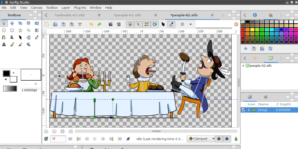 Synfig Studio��ͼ1